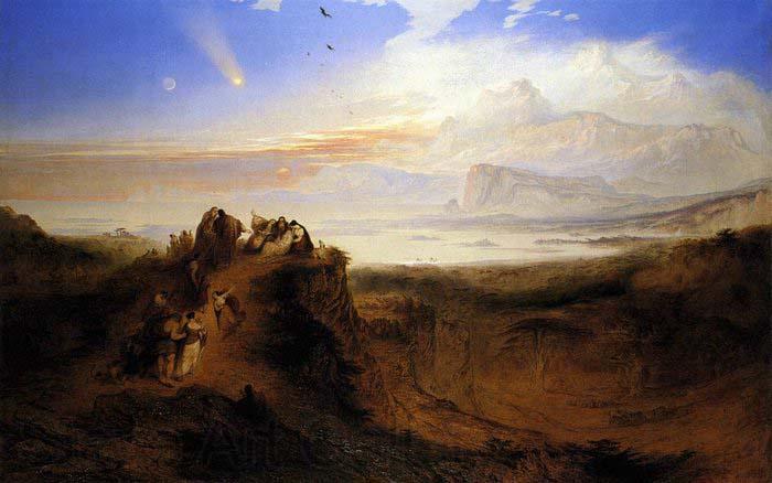 John Martin The Eve of the Deluge Germany oil painting art